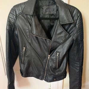 Brandy Melville sunny moro leather jacket